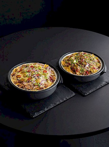 Loaded Nacho's pulled pork