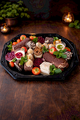 Kerst dessertschaal to share! (8 personen)