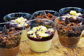 Ambachtelijke witte choco mousse
