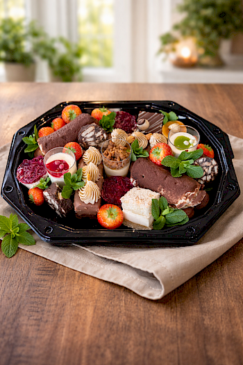 Luxe dessertschaal to share (8 personen)