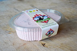 Aardbeien bavarois  (per 500 ml)