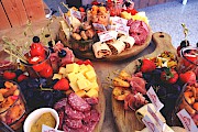 Americaanse bourgondische borrelplank (6 personen)